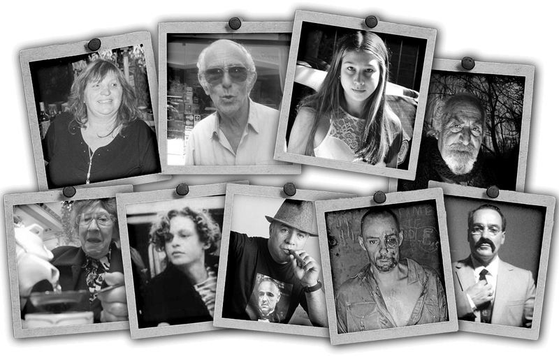 Yiya Murano, Robledo Puch, Arquímedes Puccio, Nahir Galarza, El Gordo Valor, Pepita la Pistolera, Martín Lanatta y Ricardo Barreda.